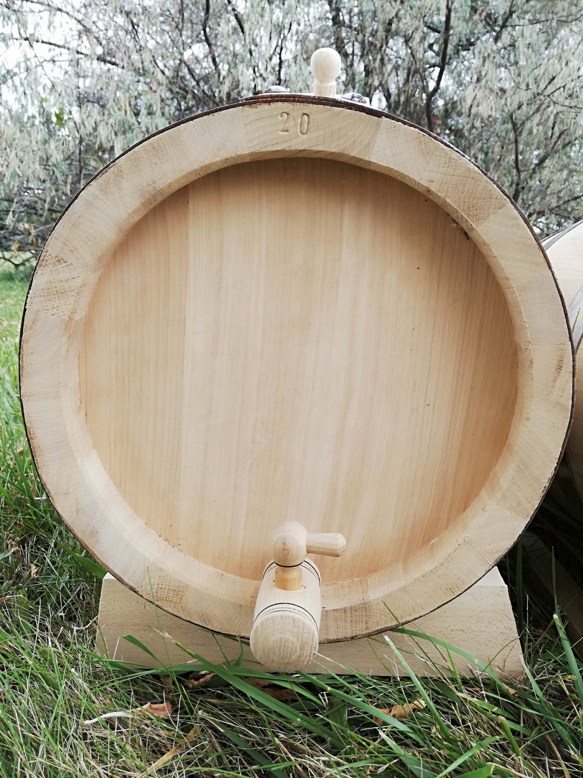 Vinegar barrel 20L Bochart Hand Made Oak Barrels Canada