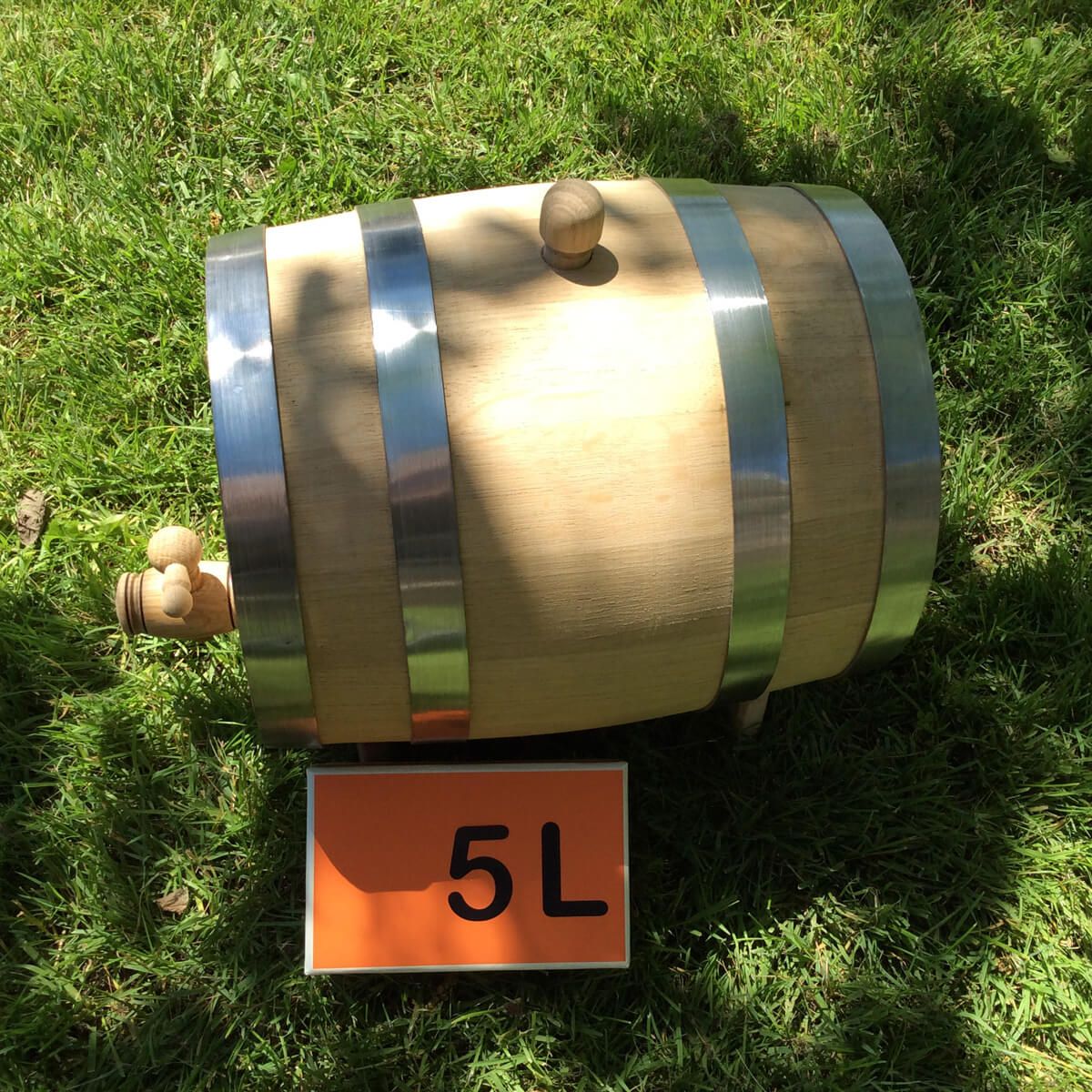 Set of Oak barrels 2x5L