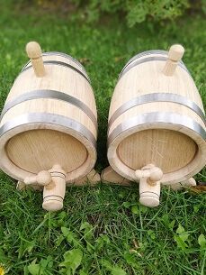 Set of Oak barrels 2x3L